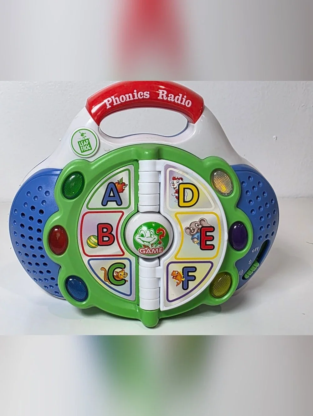 Vintage 2002 LeapFrog Phonics Radio
